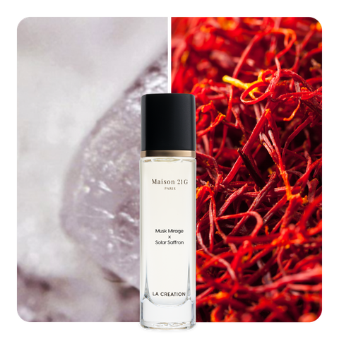 Nước hoa Musk Mirage x Solar Saffron
