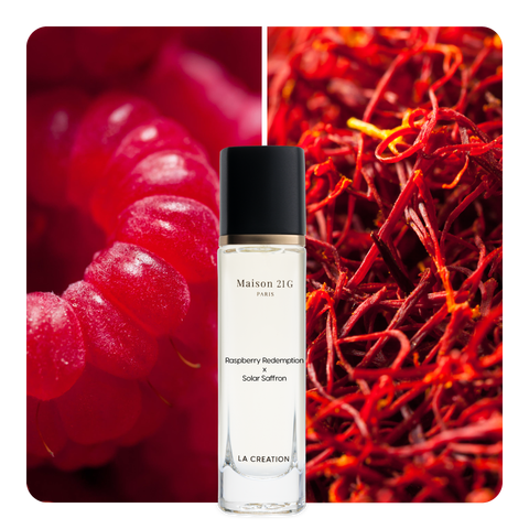 Nước hoa Raspberry Redemption x Solar Saffron
