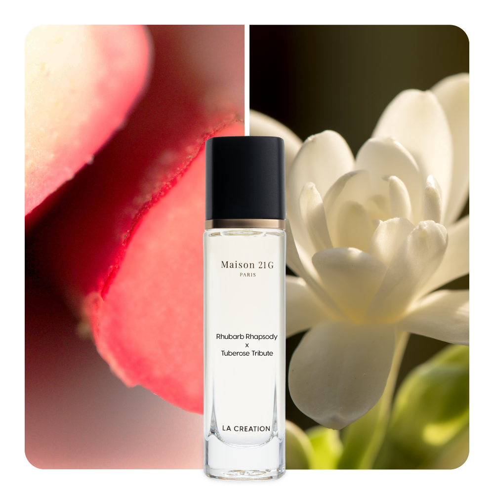 Nước hoa Rhubarb Rhapsody x Tuberose Tribute