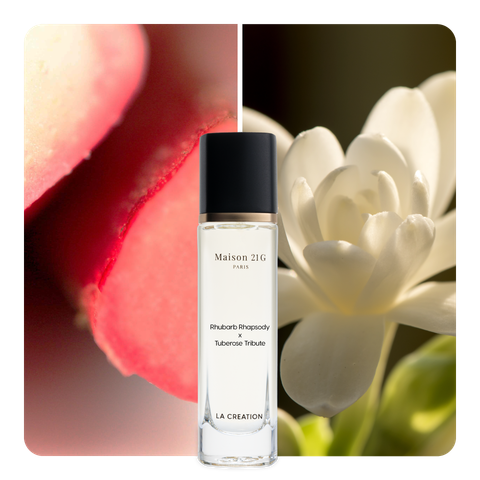 Nước hoa Rhubarb Rhapsody x Tuberose Tribute