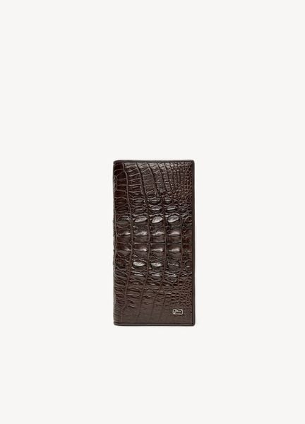  Valentino Creations Exo Crocodile Leather Wallet 