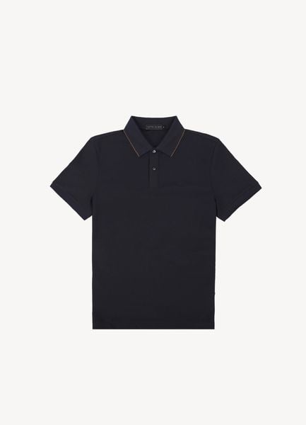  Áo thun nam Polo tay ngắn cao cấp Valentino Creations VSSP-23044-A-BL8 