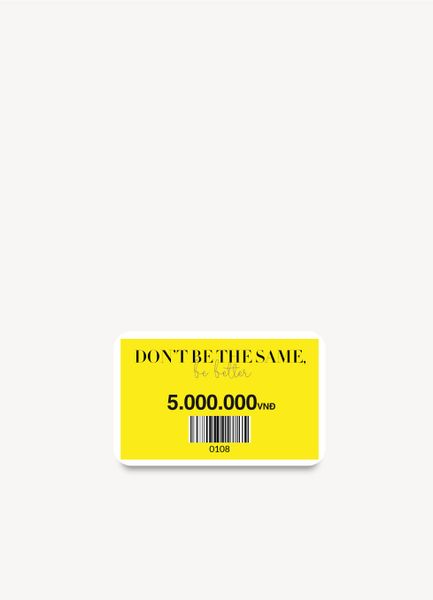  Gift Card Women’s Day 5.000.000 VNĐ 