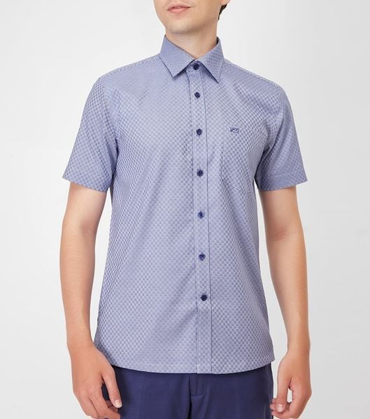  Áo sơ mi nam tay ngắn Valentino Creations V46-014488-BL7 