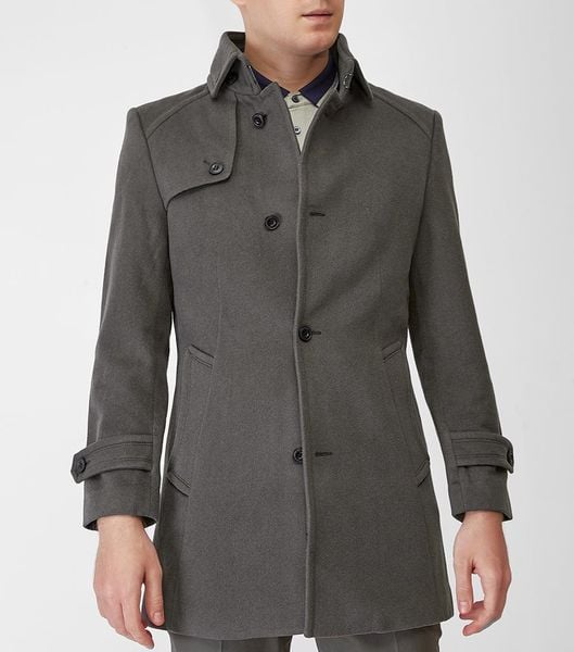  Áo khoác dạ nam Overcoat Valentino Creations VLOC-200032R-GR5 