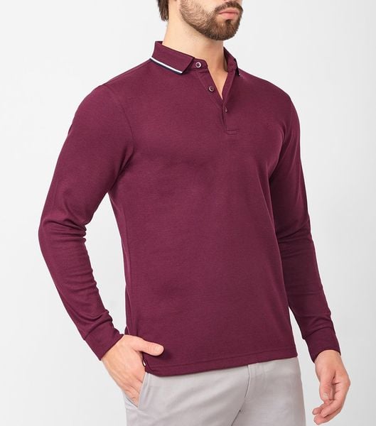  Valentino Creations Long Sleeve Polo T-shirt 