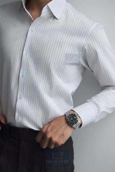  Sơ Mi Dài Tay vải cotton thoáng mát 