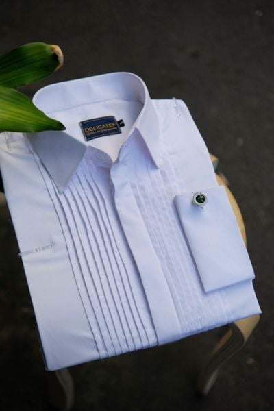  Sơ Mi Tuxedo - Tuxedo Shirts for men- Sơ mi xếp li trang trọng 