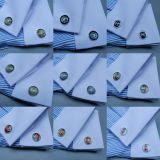  Khuy cufflinks sơ mi nam, khuy măng sét sơ mi nam 