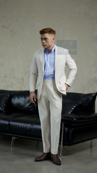  BỘ SUIT MÀU BEIGE 