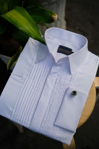  Sơ Mi Tuxedo - Tuxedo Shirts for men- Sơ mi xếp li trang trọng 