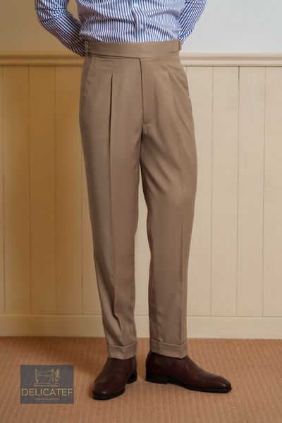  Quần Gurkhar màu nâu nhạt/nâu tây - Brown Gurkhar trouser 