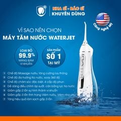 Máy tăm nước cá nhân không dây WaterJet Cordless Advanced