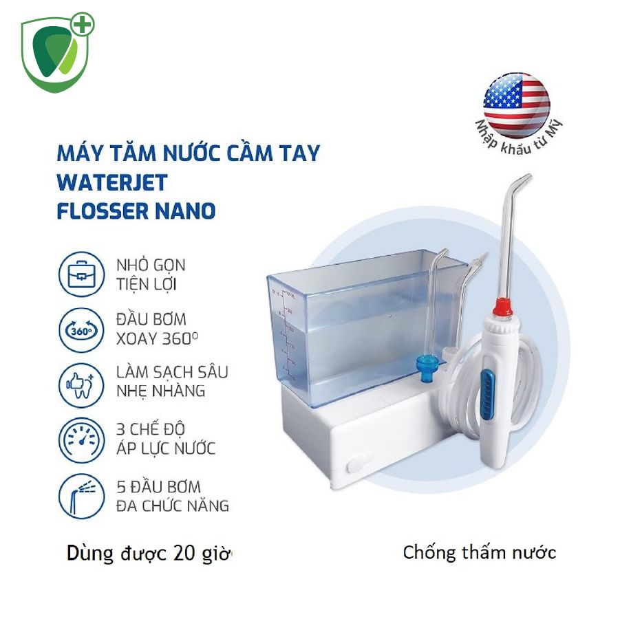 Máy tăm nước cá nhân WaterJet Flosser Nano