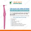 Bàn chải kẽ răng góc Tepe IDB 0.4mm hồng Angle Pink