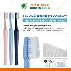 Bàn chải đánh răng cho trẻ 5-11 tuổi Tepe Select Compact