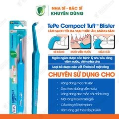 Bàn chải đánh răng hình đầu vòm Tepe Compact Tuft