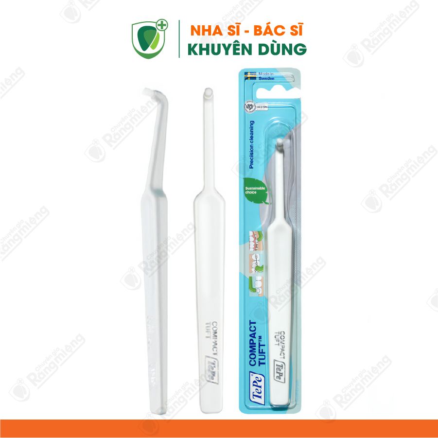 Bàn chải đánh răng hình đầu vòm Tepe Compact Tuft