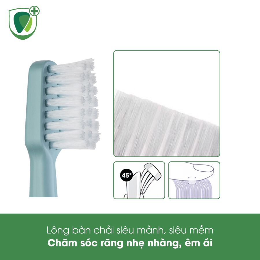 Bàn chải đánh răng siêu mềm cho trẻ em 0-3 tuổi Tepe Mini X-soft