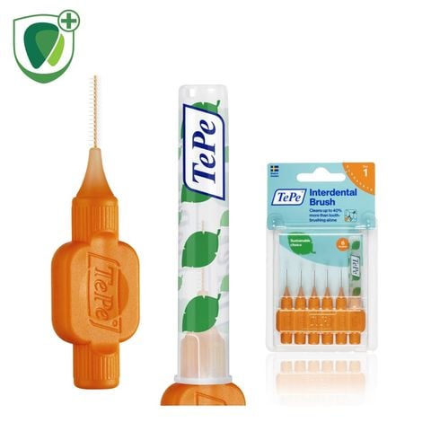 Bàn chải kẽ răng cơ bản Tepe IDB 0.45mm màu cam Original Orange