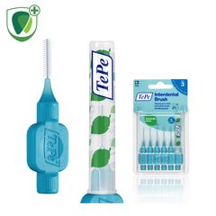 Bàn chải kẽ răng cơ bản Tepe IDB 0.6mm xanh dương Original Blue