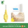 Bàn chải kẽ răng siêu mềm Tepe IDB 0.7mm vàng X-soft Yellow