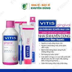 Bộ chăm sóc nướu răng Vitis Gingival Mixed Pack