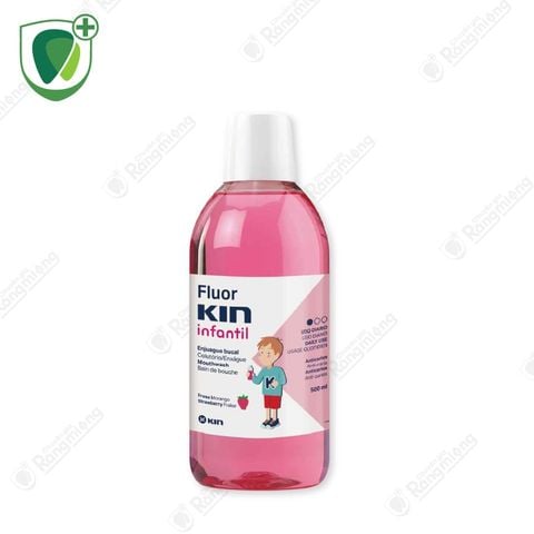 Nước súc miệng Fluor Kin Children Infantil 500ml