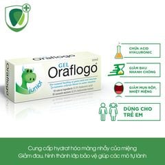 Gel Bôi Lở Loét Miệng Oraflogo® Junior, 10ml