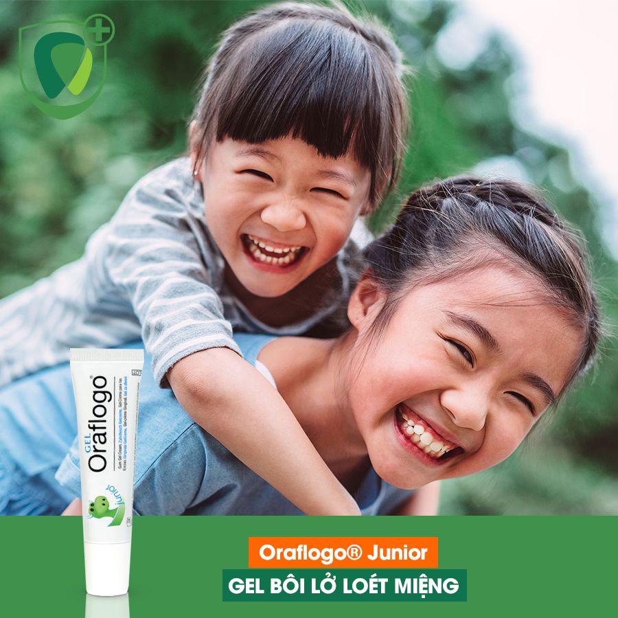 Gel Bôi Lở Loét Miệng Oraflogo® Junior, 10ml