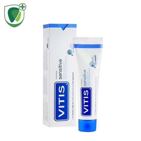 Kem đánh răng điều trị và ngăn ngừa ê buốt Vitis Sensitive, 100ml