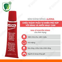 Kem đánh răng Ajona cải thiện mùi hơi thở 25g