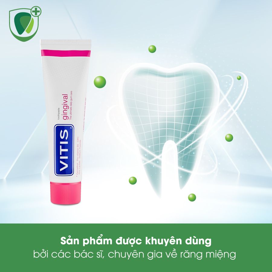 Kem đánh răng cho nướu nhạy cảm Vitis Gingival