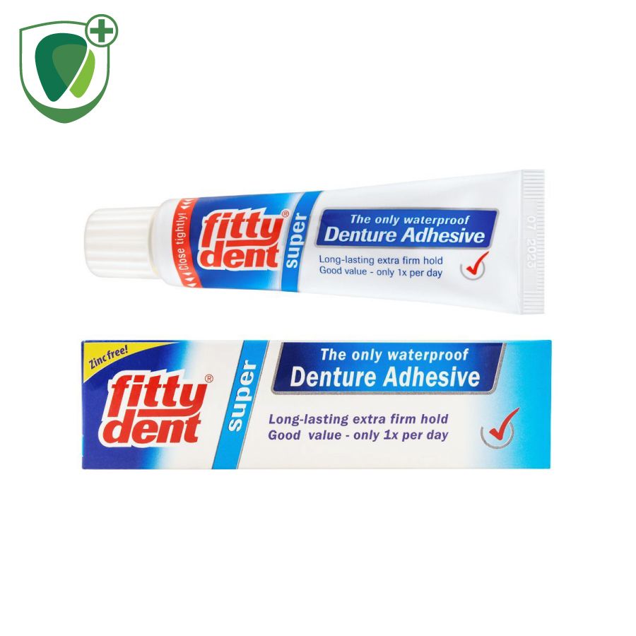 Keo dán hàm giả Super Denture Adhesive - Fittydent