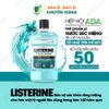 Nước súc miệng Listerine Cool Mint Zero Alcohol 250ml