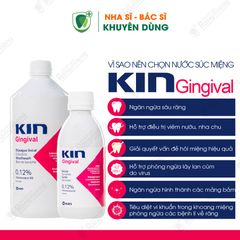 Nước Súc Miệng Kin Gingival Mouthwash 250ml/1000ml