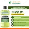 Nước súc miệng Listerine Natural Green Tea Zero Alcohol 250ml