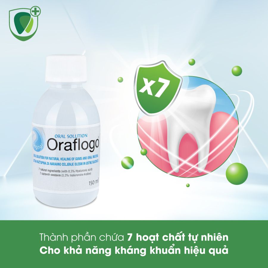 Nước súc miệng Oraflogo® Oral Solution 150 ml