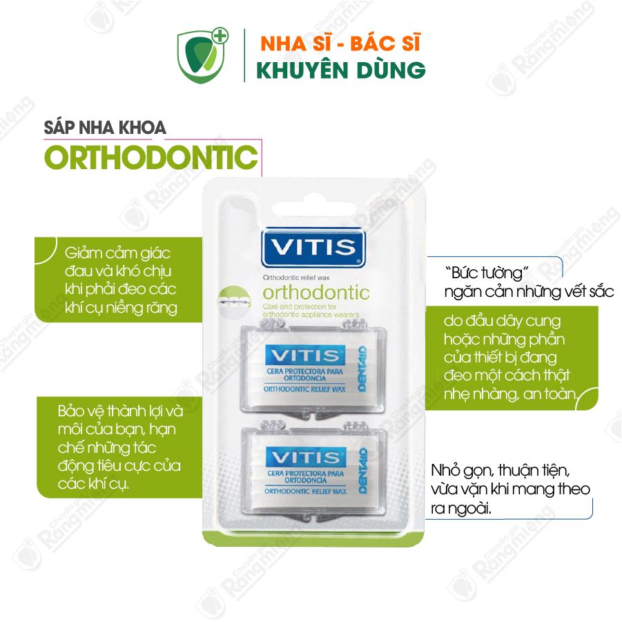 Sáp giảm đau chỉnh nha Vitis Orthodontic