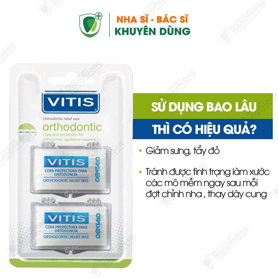 Sáp giảm đau chỉnh nha Vitis Orthodontic