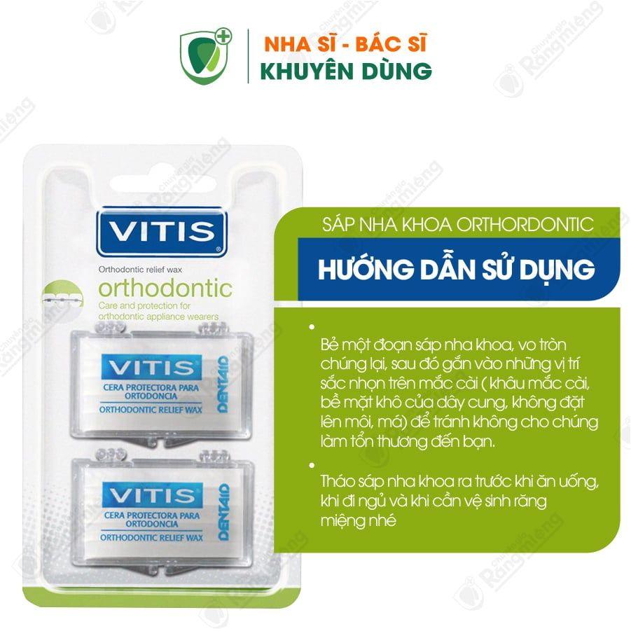 Sáp giảm đau chỉnh nha Vitis Orthodontic