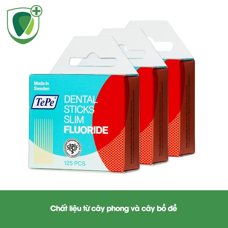 Tăm gỗ chứa Flour Tepe Wooden Dental Stick