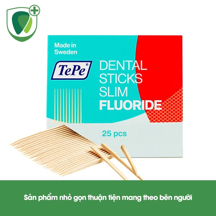 Tăm gỗ chứa Flour Tepe Wooden Dental Stick