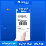  Máy in hóa đơn bán hàng Richta RI-58B khổ 58mm (Máy in nhiệt) 