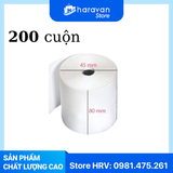  Giấy in hóa đơn 80x45mmx13.5m giá sỉ (100 cuộn, 200 cuộn, SL lớn) 