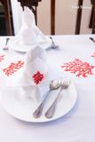  Table Cloth-Khăn bàn -CIP-San hô cam 