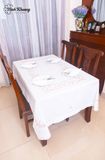  Table Cloth-Khăn bàn 8k175x250-CIP-Hoa đào dây 