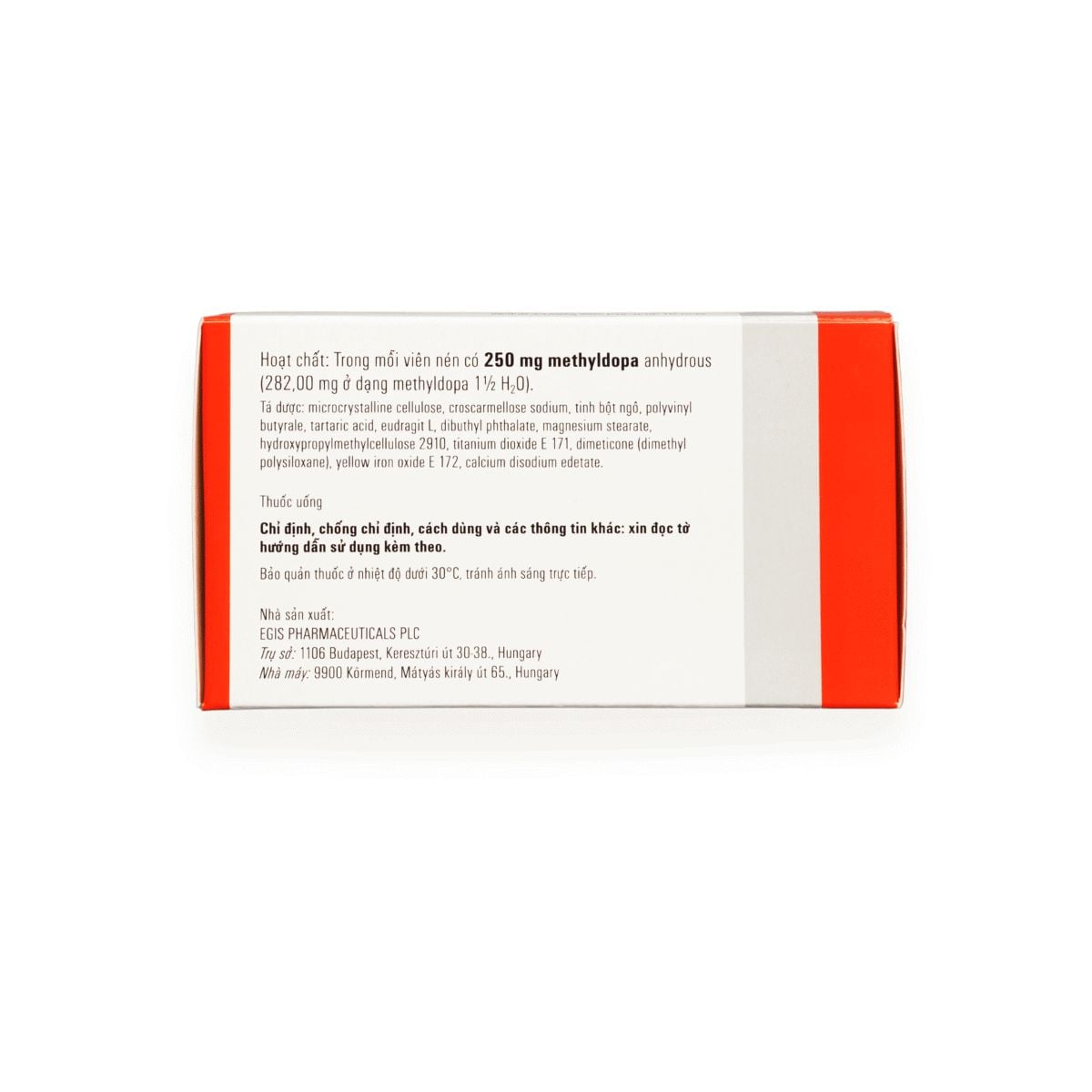  Dopegyt 250mg (Hộp100 viên) 