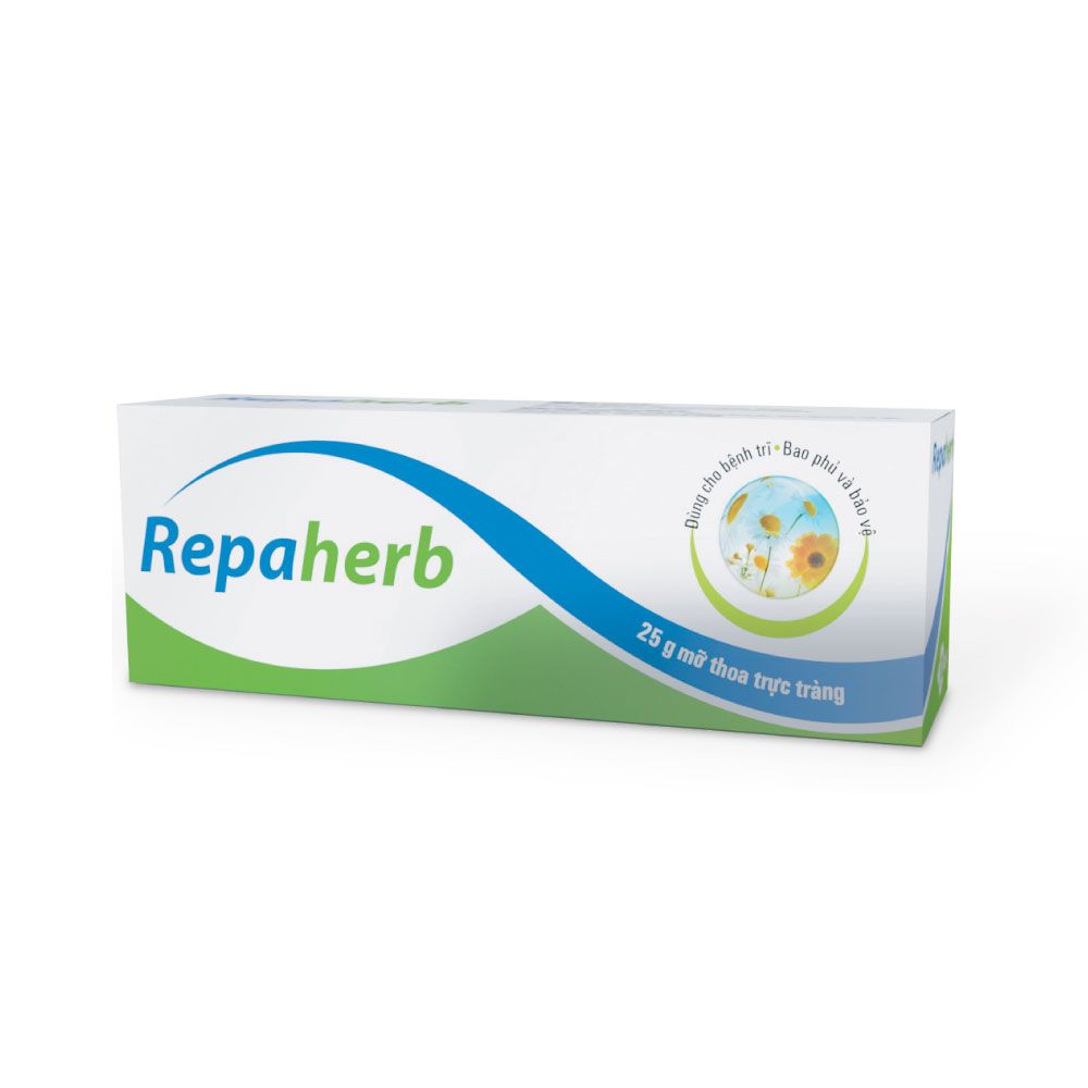  REPAHERB - Mỡ thoa trực tràng, đóng gói dạng tuýp 