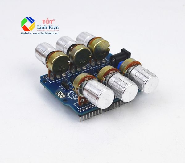 Board shield chiết áp cho cánh tay robot 6 bậc - điều khiển biến trở A